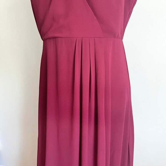 BHLDN TEAL EMERALD CHIFFON KEYHOLE SLIT EVENING FORMAL GOWN DRESS OB061859 - XS - Picture 9 of 13